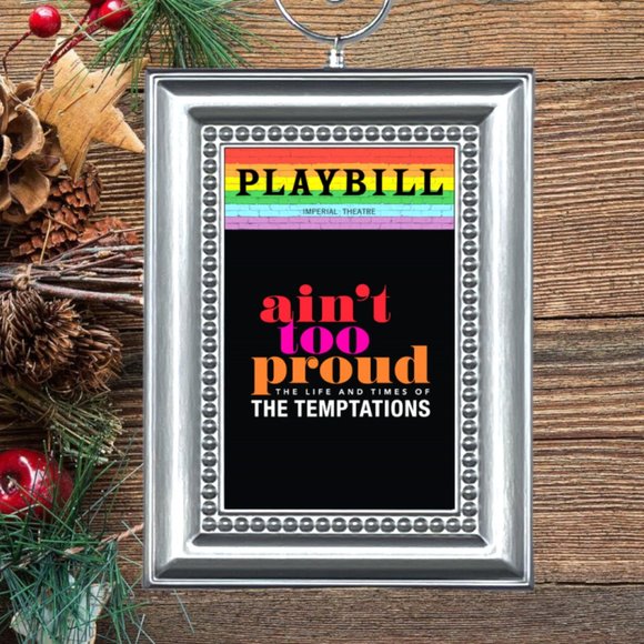 Ain't Too‎ Proud The Life And Times Of The Temptations Christmas Tree Ornament - Picture 1 of 3